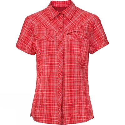 Camisa Vaude Sarentino Manga Corta Mujer - Rojas - Chile BMK481053